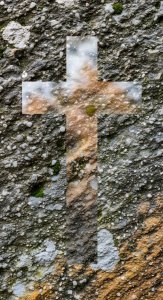 Spiritual Christian Cross Wallpaper HD 4K Aesthetic Stone Texture