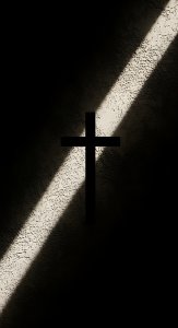 Aesthetic Christian Cross Wallpaper HD 4K - Minimalist Spiritual Background