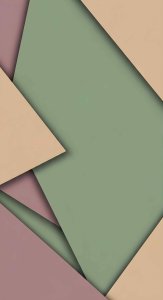 Aesthetic Material Design Geometric Wallpaper HD 4K - Minimalist Shapes