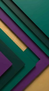 Aesthetic Abstract Geometric Wallpaper HD 4K - Modern Green and Purple