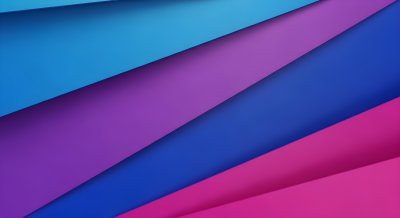 Abstract Geometric Layers Wallpaper HD 4K - Aesthetic Colorful Background