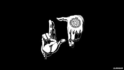 Hellsing Alucard Aesthetic Dark Minimalist Wallpaper HD 4K