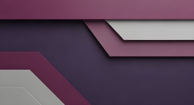 Abstract Geometric Purple Material Design Wallpaper HD 4K Aesthetic