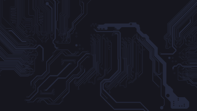 Aesthetic Dark Blue Circuit Board Technology Wallpaper HD 4K Background