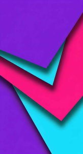 Abstract Geometric Material Design Wallpaper HD 4K - Cool Aesthetic Background