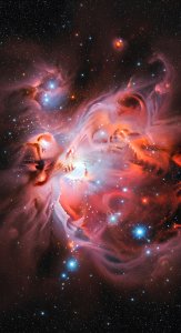 Vibrant Cosmic Nebula Space Wallpaper HD 4K - Aesthetic Galaxy Background