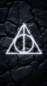 Deathly Hallows Harry Potter Wallpaper HD 4K - Dark Aesthetic Stone