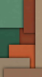 Abstract Geometric Earthy Tones Wallpaper HD 4K - Cool Minimalist Design