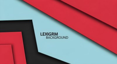 Cool Geometric Layers Abstract Material Design Wallpaper HD 4K