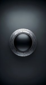 Futuristic Tech Orb Wallpaper HD 4K - Cool Minimalist Aesthetic