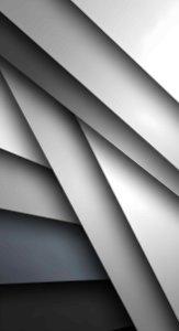 Cool Abstract Silver Geometric Wallpaper HD 4K for Mobile Aesthetic