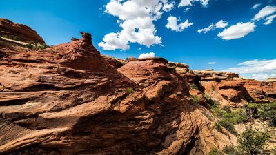 Cool Majestic Red Rock Canyon Landscape Wallpaper HD 4K Aesthetic