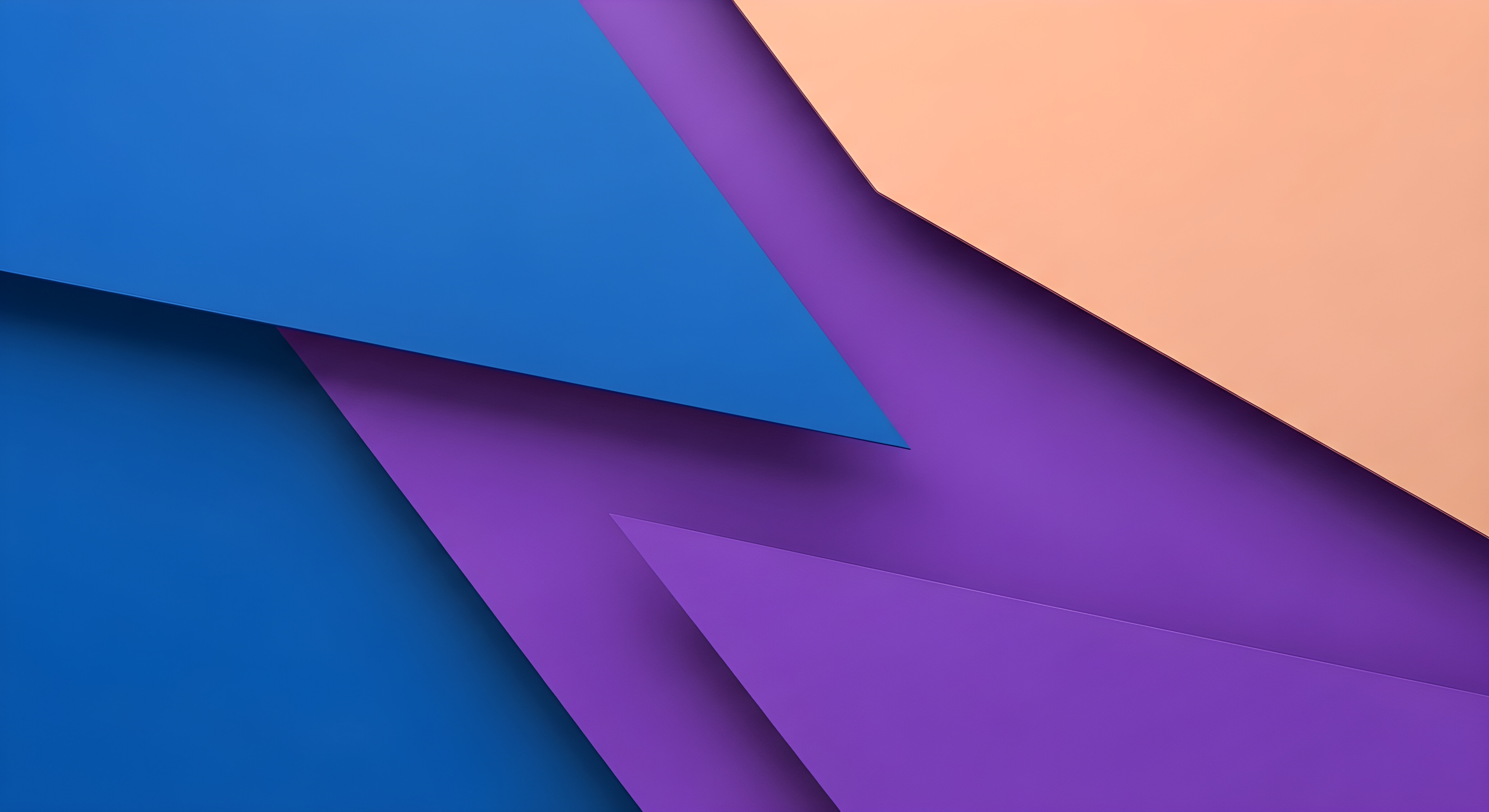 Aesthetic Material Design Wallpaper HD 4K - Cool Abstract Geometric Background