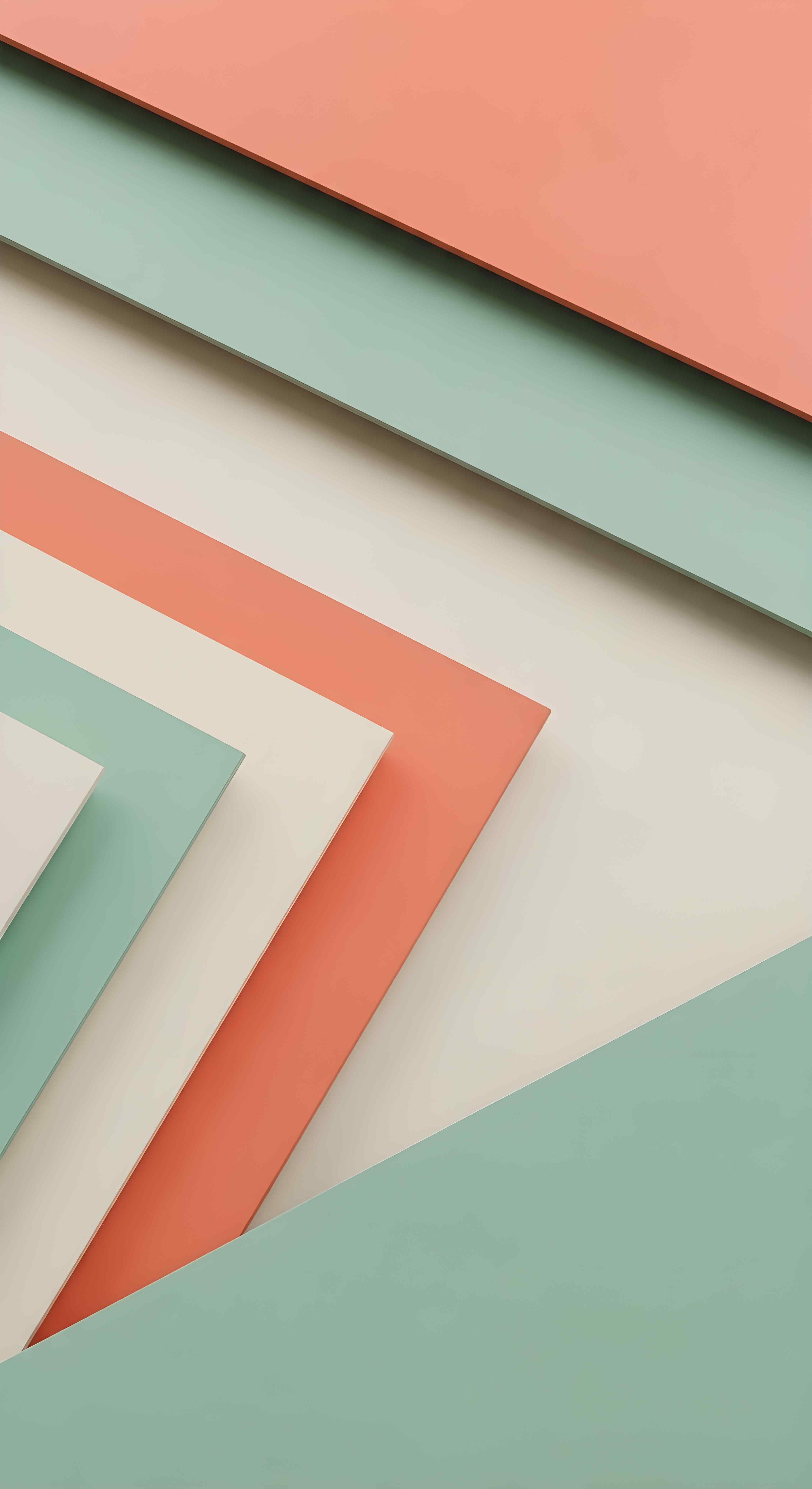 Minimalist Geometric Aesthetic Wallpaper HD 4K - Modern Abstract Design