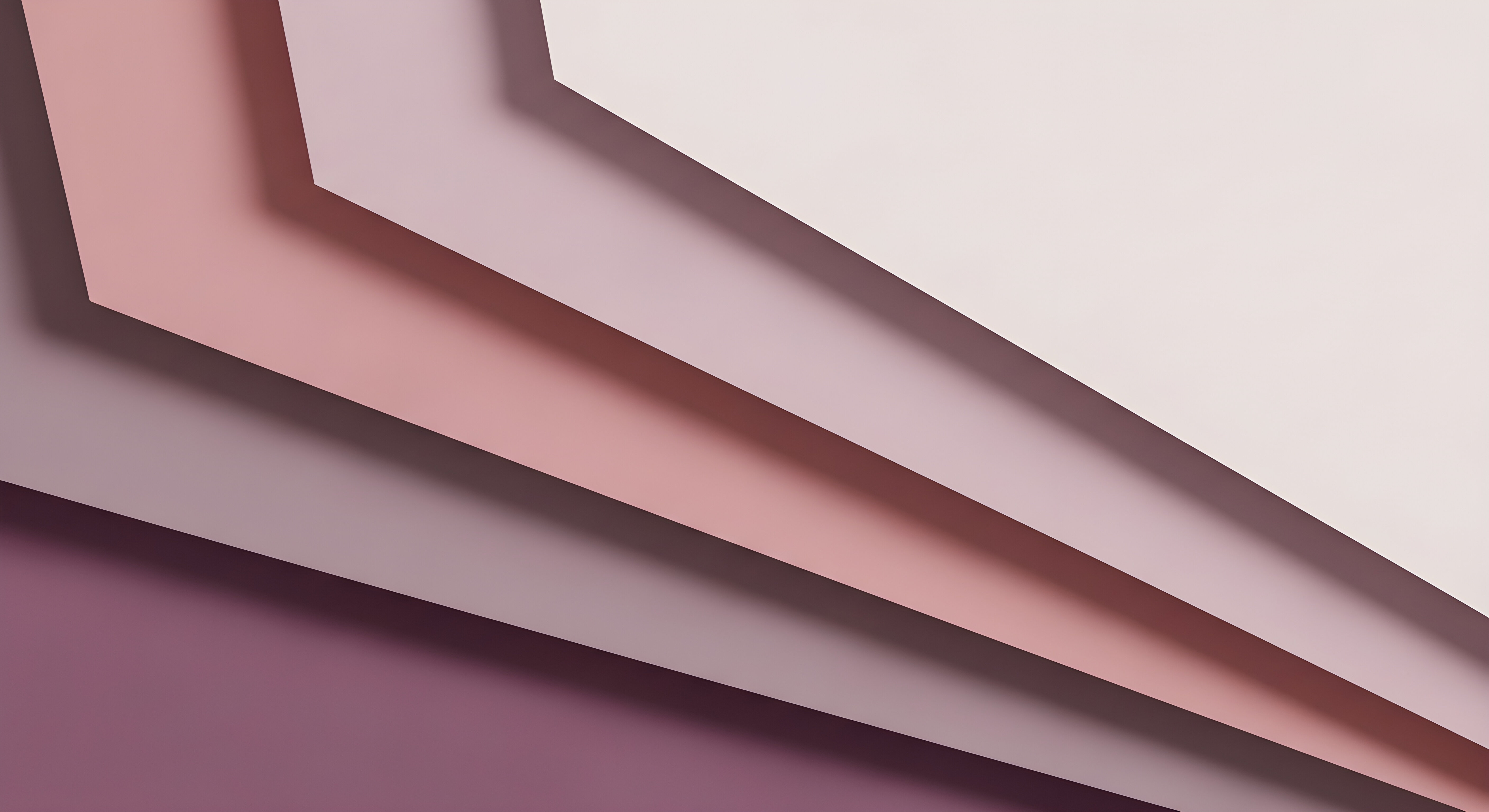 Aesthetic Pink and Purple Geometric Layers Abstract Wallpaper HD 4K