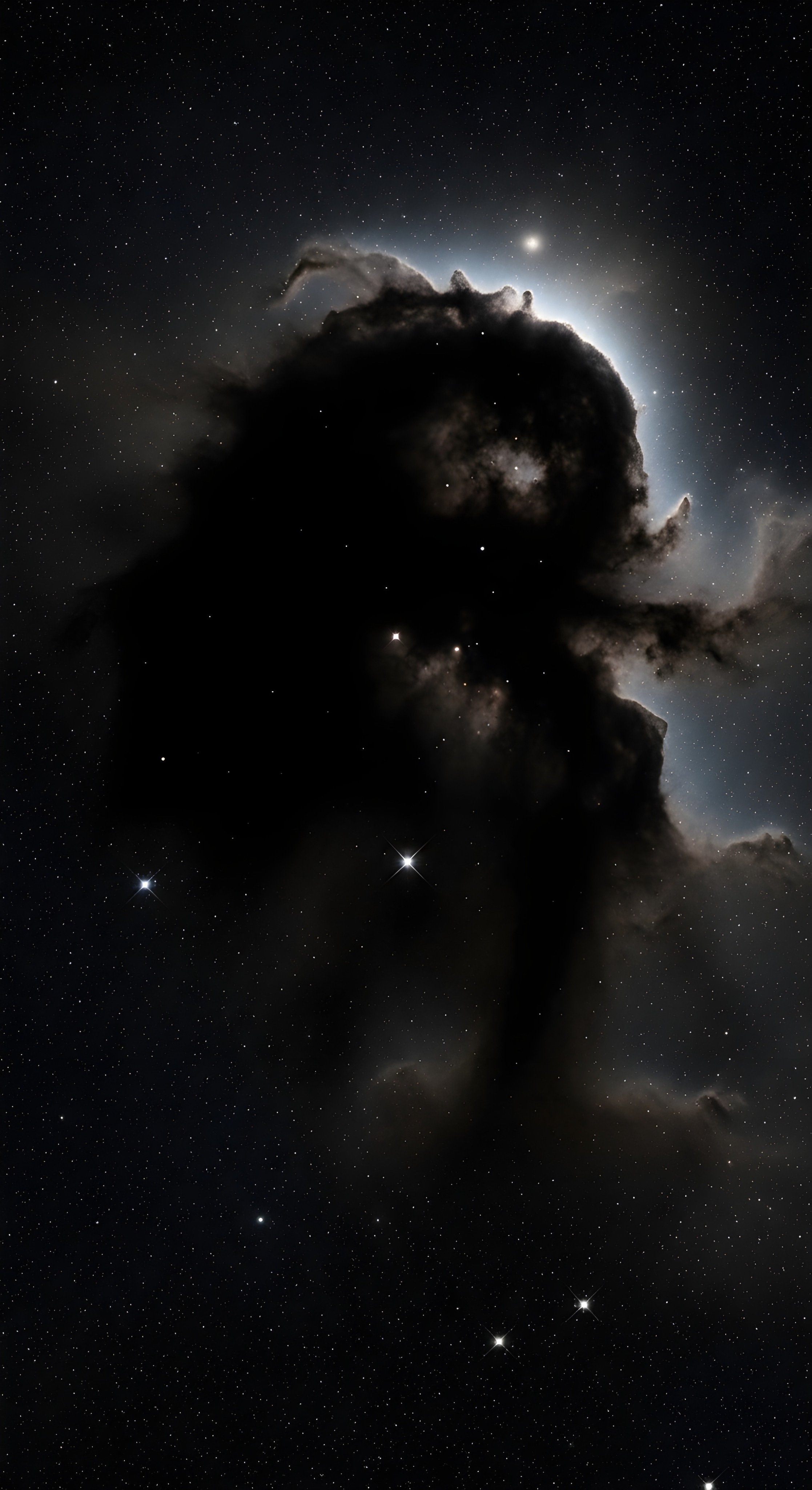 Deep Space Horsehead Nebula Wallpaper HD 4K Aesthetic Background