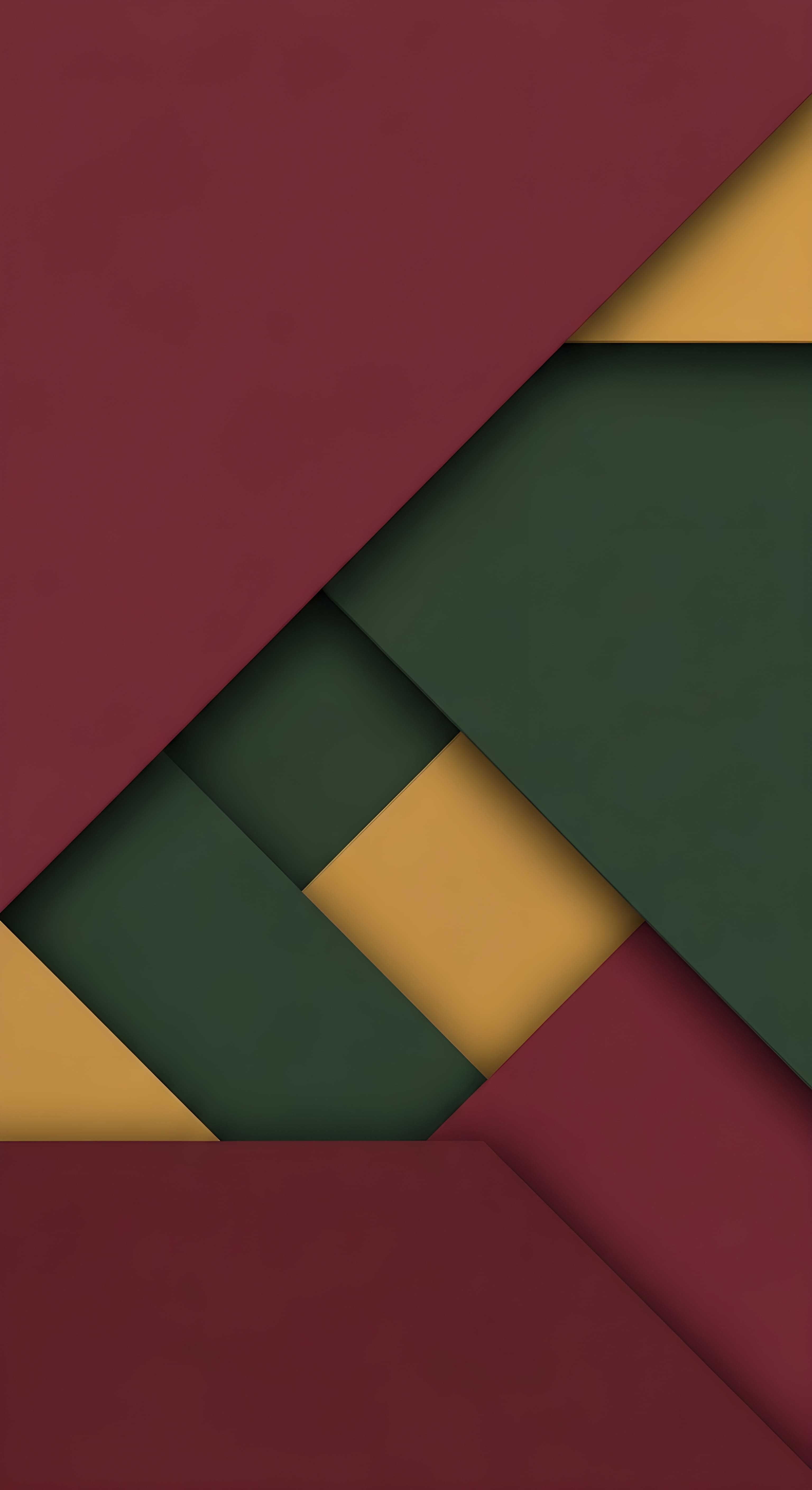 Aesthetic Abstract Material Design Geometric Wallpaper HD 4K