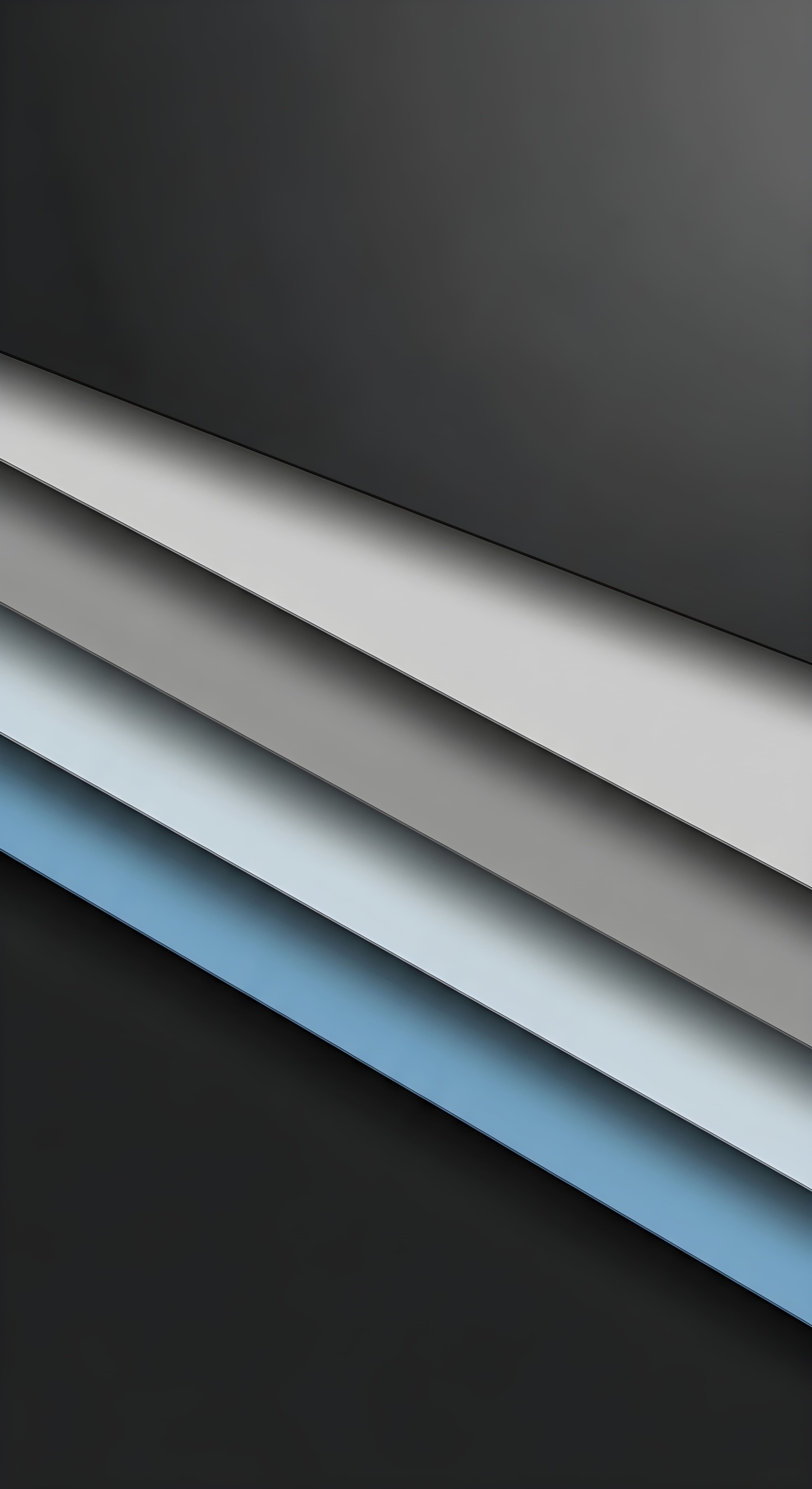 Minimalist Geometric Layers Wallpaper HD 4K - Cool Abstract Aesthetic Background